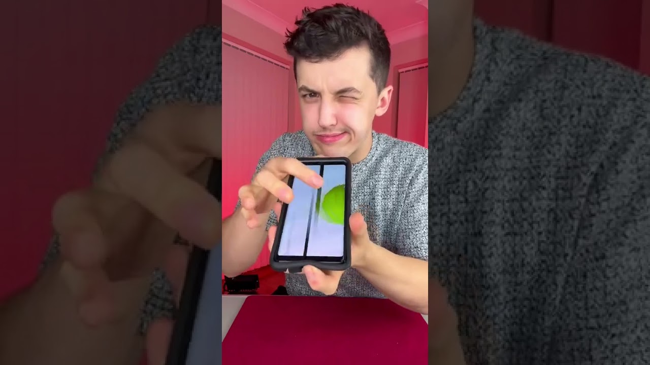 Tennis ball magic trick behind the scenes! 