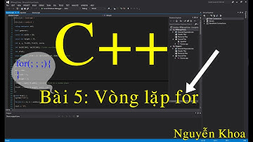 [Lập trình C++ ] C++--5: Vòng lặp for trong C++ || Nguyễn Khoa || Lập trình C++ cơ bản