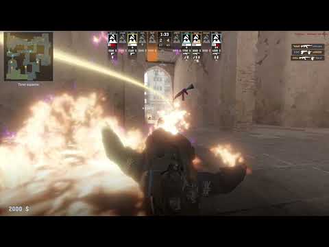 NertZ POV against Falcons on Dust2