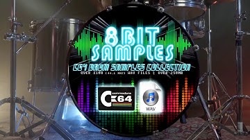 Commodore 64 8bit samples, Instruments, files collection