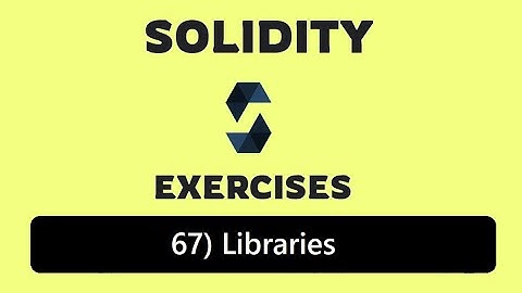 67) Libraries