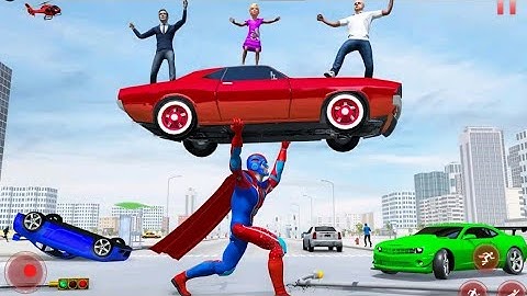 Robot Flying Superhero: Rescue City Survival Simulator| Android/IOS Gameplay