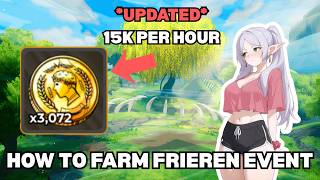 How to Farm 15K+ PER HOUR in the NEW Frieren Event in Anime Warriors 3! *UPDATED*