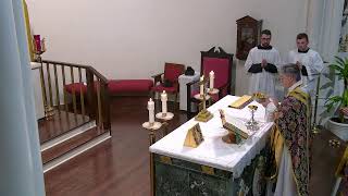 First Mass Of Rev. Christian Francke