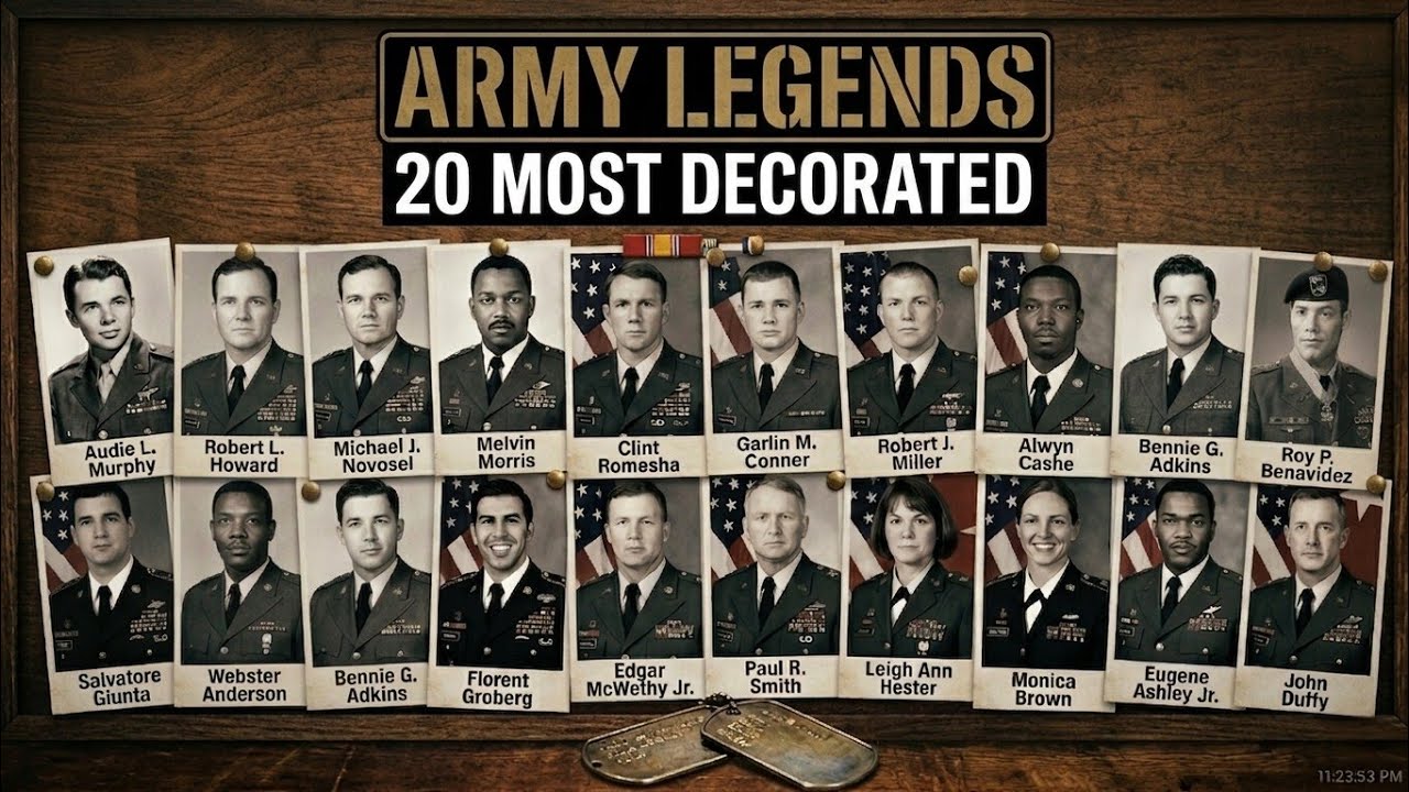 Most Decorated Ranger Army Giants: The Most Decorated Soldiers in History - YouTube