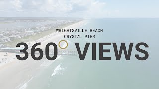 360° Drone Tour | South End Wrightsville Beach & Crystal Pier | June 22, 2025