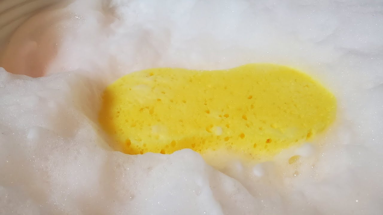 ASMR - Original Formula Pine Sol Sponge Squeezes w/ Rinse