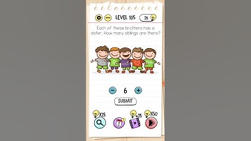 Brain Test : Tricky Puzzles | Level105 Walkthrough Solutions | ( WITH EXPLANATIONS)