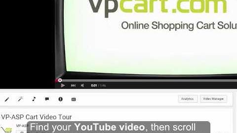 VPCart Video Tutorial: How to Add YouTube Video on the Homepage