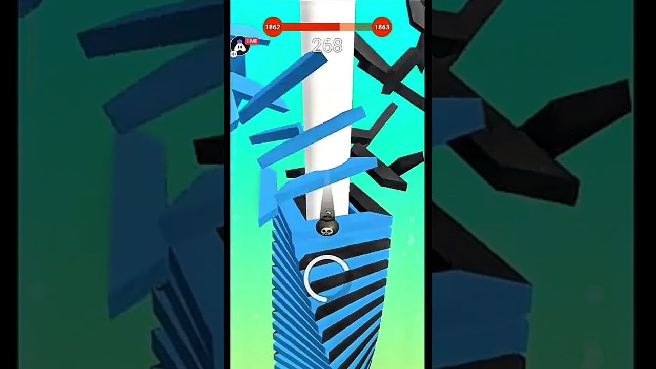 Stack Ball 3D fastest level crossing |  part-9 