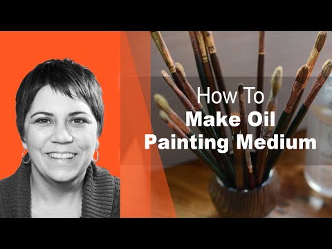 How To Make Oil Painting Medium With These 3 Ingredients 