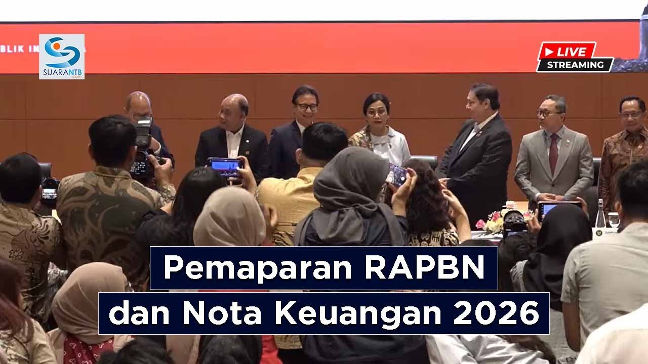 LIVE: Konferensi Pers RAPBN dan Nota Keuangan 2026 - YouTube