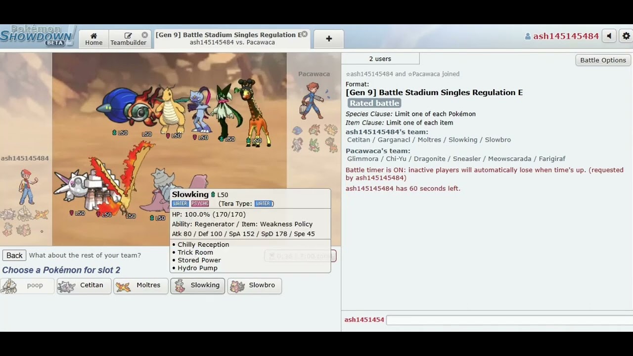 to the top 100 [Gen 9] Battle Stadium Singles Regulation E ep.1