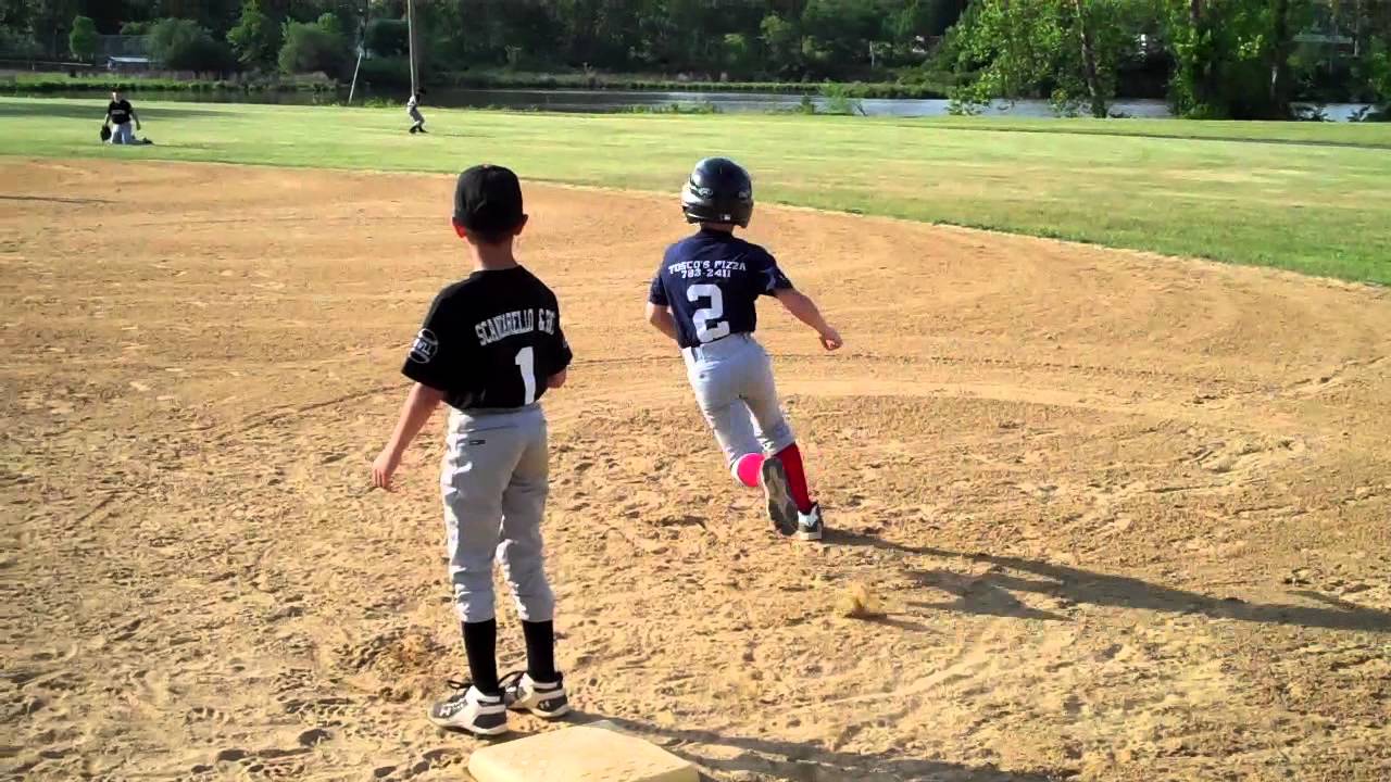 MW Little League-Sean Lynch with a double