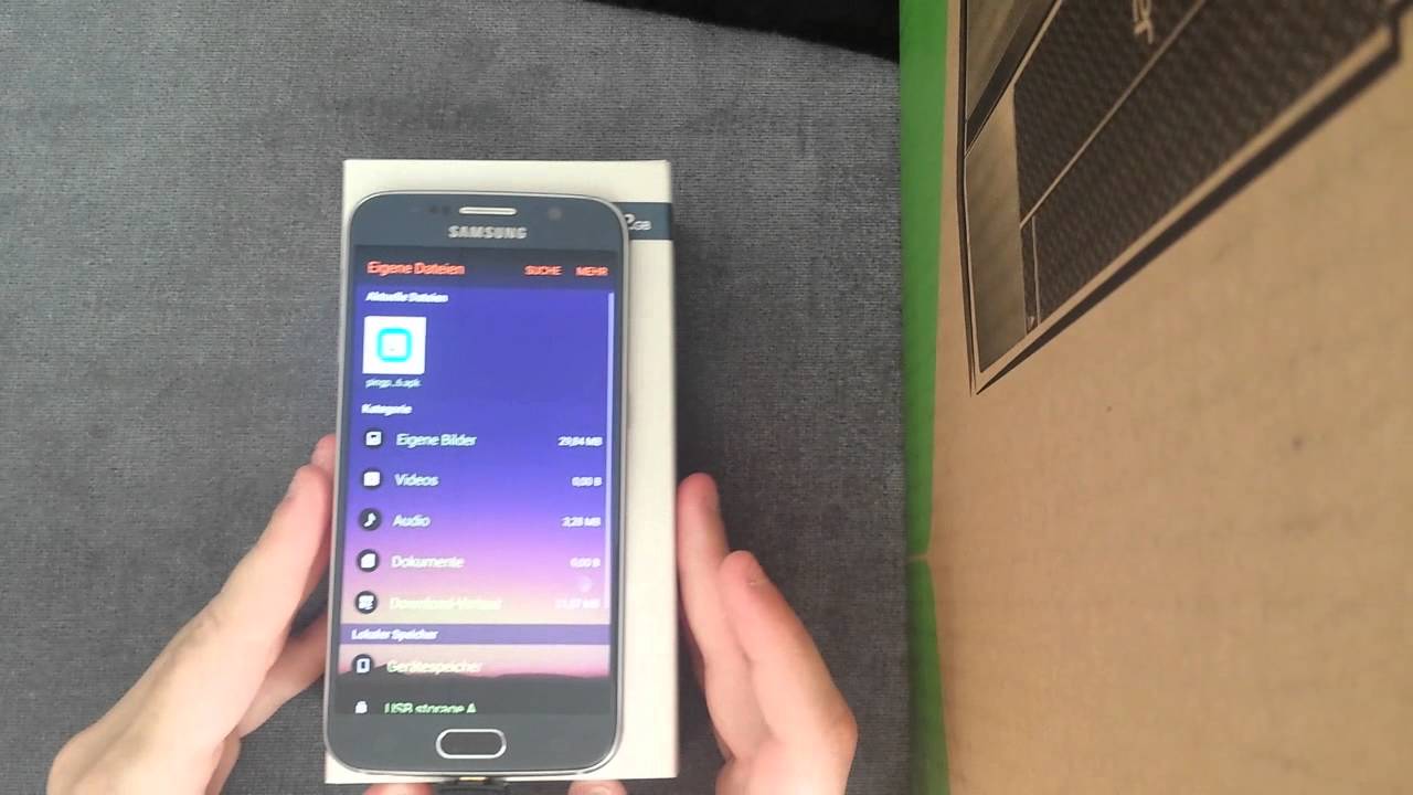 Galaxy S6 Otg Micro Sd Kartenleser Test Youtube