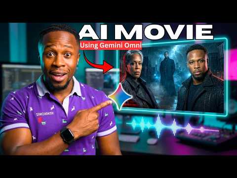 I Created a 90-Second AI Movie with Gemini Omni Flash in Google Flow (Consistent Characters)