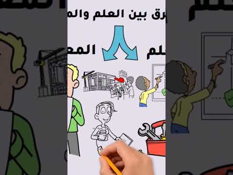 الفرق بين العلم والمعرفة يكمن في أن العلم هو مجموعة من الحقائق والمعلومات المنظمة التي يتم التحقق