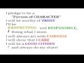 Character Pillars Pledge Song Complete (instrumental)