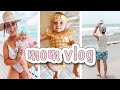 MOM VLOG | Baby&#39;s First Beach Trip, PR Unboxing, Girls Day Out &amp; MORE!