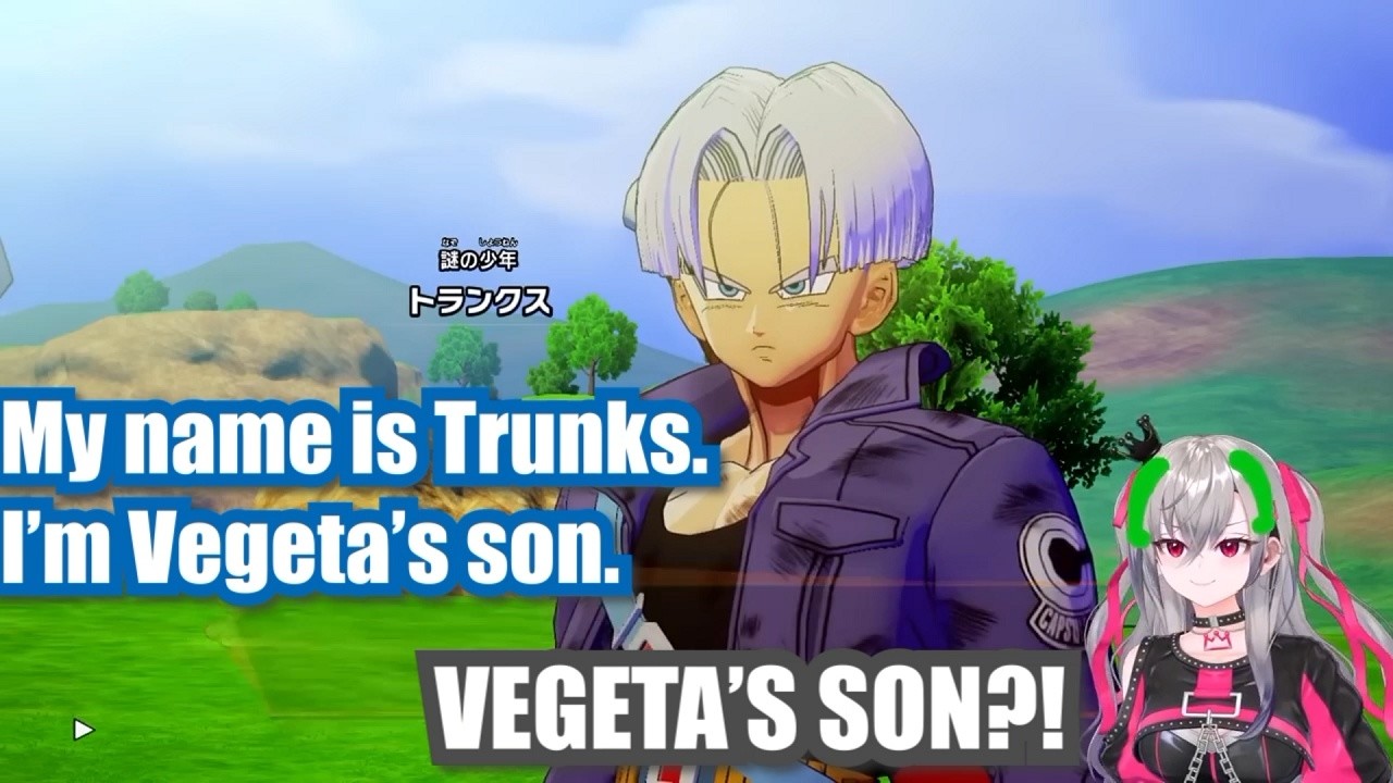 Riona's 1st Reaction: Trunks and His Parents【Eng Sub / DBZ Kakarot / FLOW GLOW / hololive】