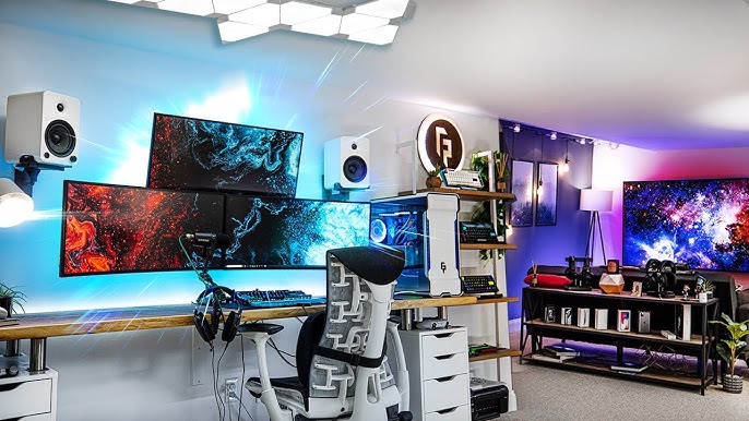 I Built My ULTIMATE Gaming, Editing & Streaming Studio!!