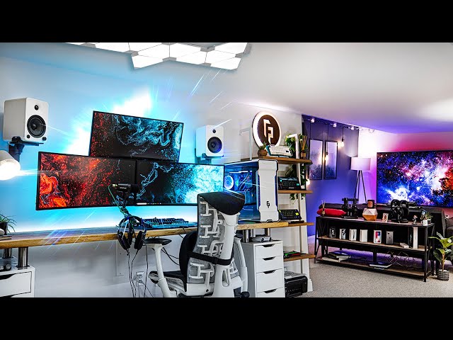 UPDATED AWESOME GAMING SETUP AND RECORDING STUDIO 