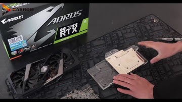 Barrow BS-GIX2080T-PA: Gigabyte AORUS RTX 2080Ti/2080/2070 Water Block Installation Tutorial