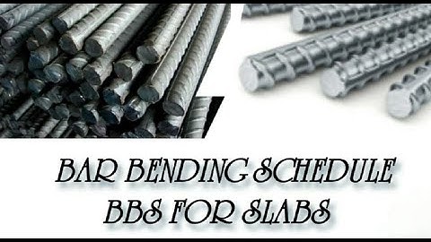 How to make Bar Bending Schedule of Slabs | BBS of Slab in Excel