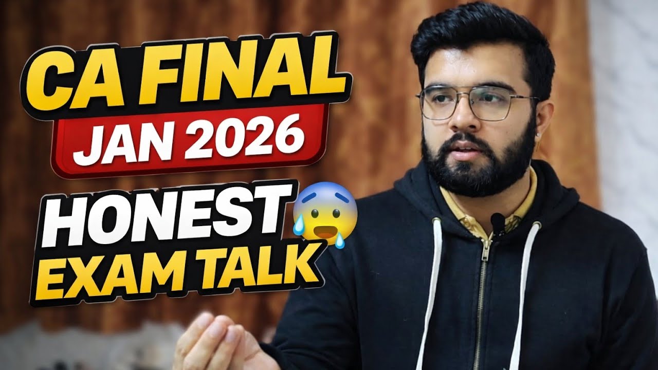CA Final Jan 2026 Exam Talk 😭😱| Ca final | Jan 2026 | CA aspirants 
