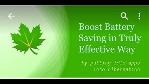 Greenify app - hibernate all unused apps and save battery(root/unroot)