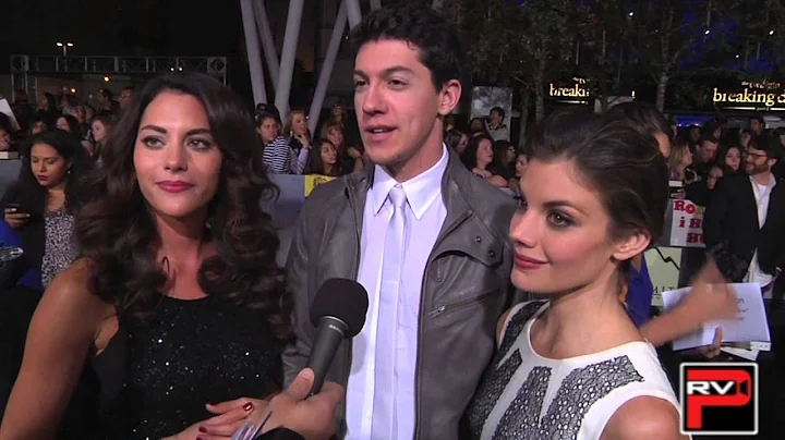 Jared Kusnitz, Sarah Habel and Inbar Lavi from MTV...