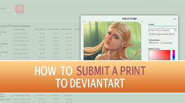 How To Submit A Print To DeviantArt | DeviantArt Tutorial