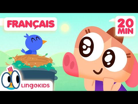 Plonge dans le NID 🪹 de Baby Bot’s Backyard Tales 🌼 | Lingokids