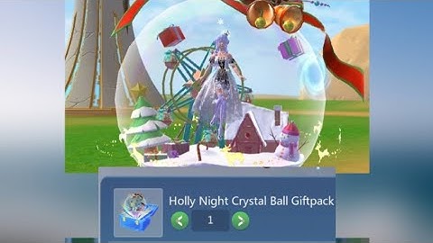 Utopia Origin Open Holly Night Crystal Ball Gift (Scam CP)#pvpserver