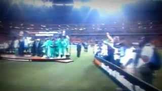 Nigeria African cup of nations 2013 Champions Finals Trophy Celebration 01/02/2013