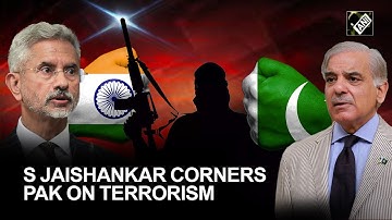 Will never allow terrorism to force India to negotiating table: Jaishankar in veiled attack on Pak