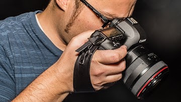 Making a Leather Hand Strap for DSLR Camera