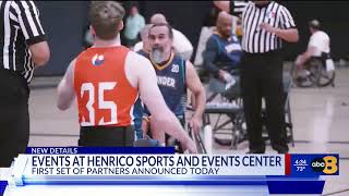 Calendar for Henrico’s anticipated Sports and Event Center filling up as construction continues