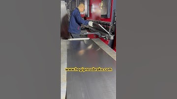 HOGI CNC bending machine,processing thin plates,high forming,no error. #machine #factory #cnc #press