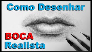 Como Desenhar Uma Boca Realista Com Lápis de Cor – Dicas da Hora Blog