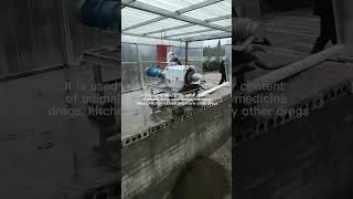 Cow Dung Dehydrator Chicken Manure Dehydrator chicken pig cow dung dewatering machine