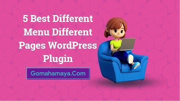 5 Best Different Menu Different Pages WordPress Plugin 2022