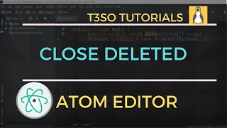 How to Enable Close Deleted File Tab in Atom Editor screenshot 4