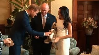Prince Harry, Meghan Markle Receive Gifts For Baby In Australia