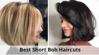 🔴 Best Short Bob Haircuts 2023  ★ Women Beauty Club