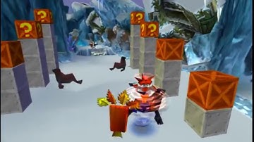 Crash Bandicoot 2: Cortex Strikes Back (PS1) 100% Walkthrough - Part 16 - Cold Hard Crash