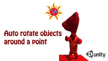 Rotating objects around a point - Unity