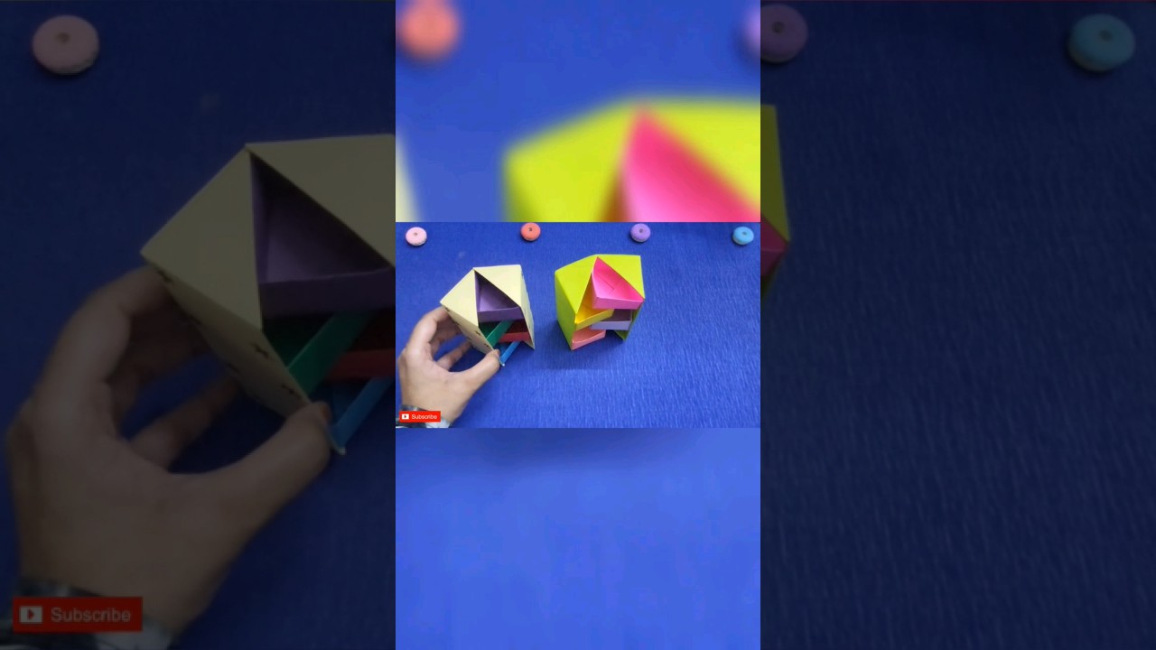 DIY Secret Stepper Box | Paper Craft I Secret Box