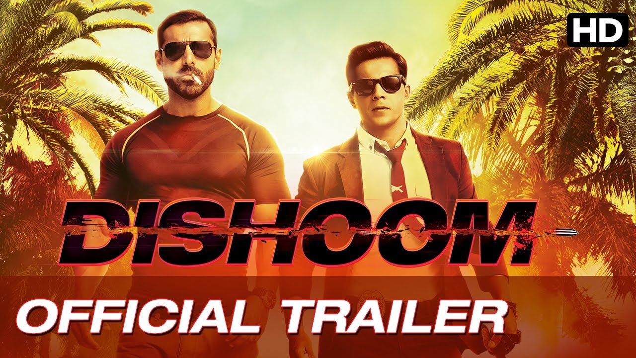 Dishoom Official Trailer | Varun Dhawan, John Abraham, jacqueline Fernandez, Akshay khanna