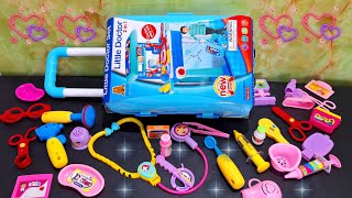 15 minutes Satisfying with unboxing and review of Cute Doctor set trolley | play with Minnie Toys